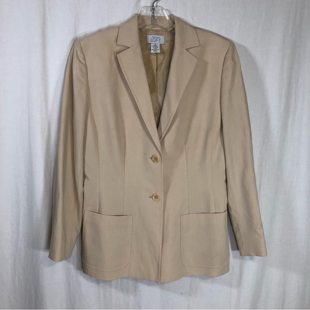 Wool Blend Blazer Sz 2